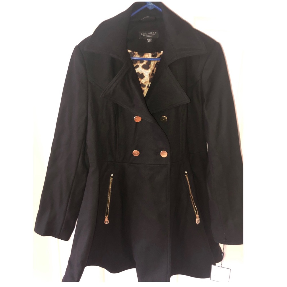 Laundry by Shelli Segal Fit & Flare Coat